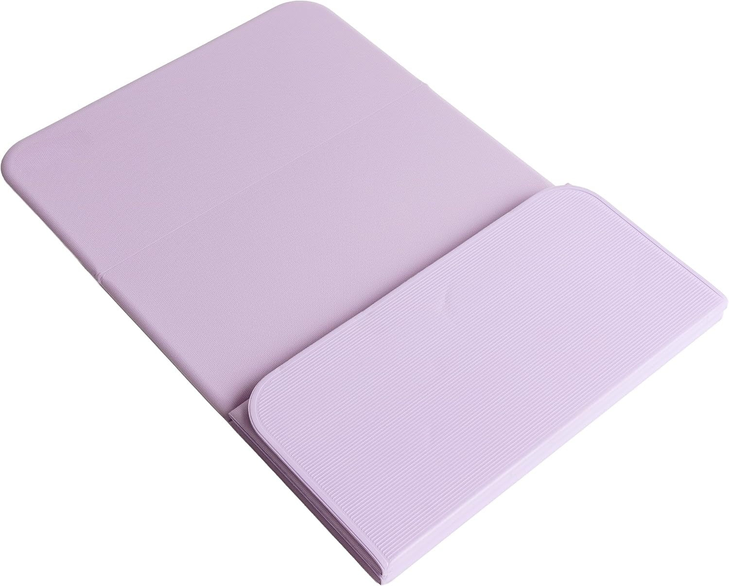 Foldable Yoga Mat Pro‑12mm 2‑In‑1 Fitness Mat