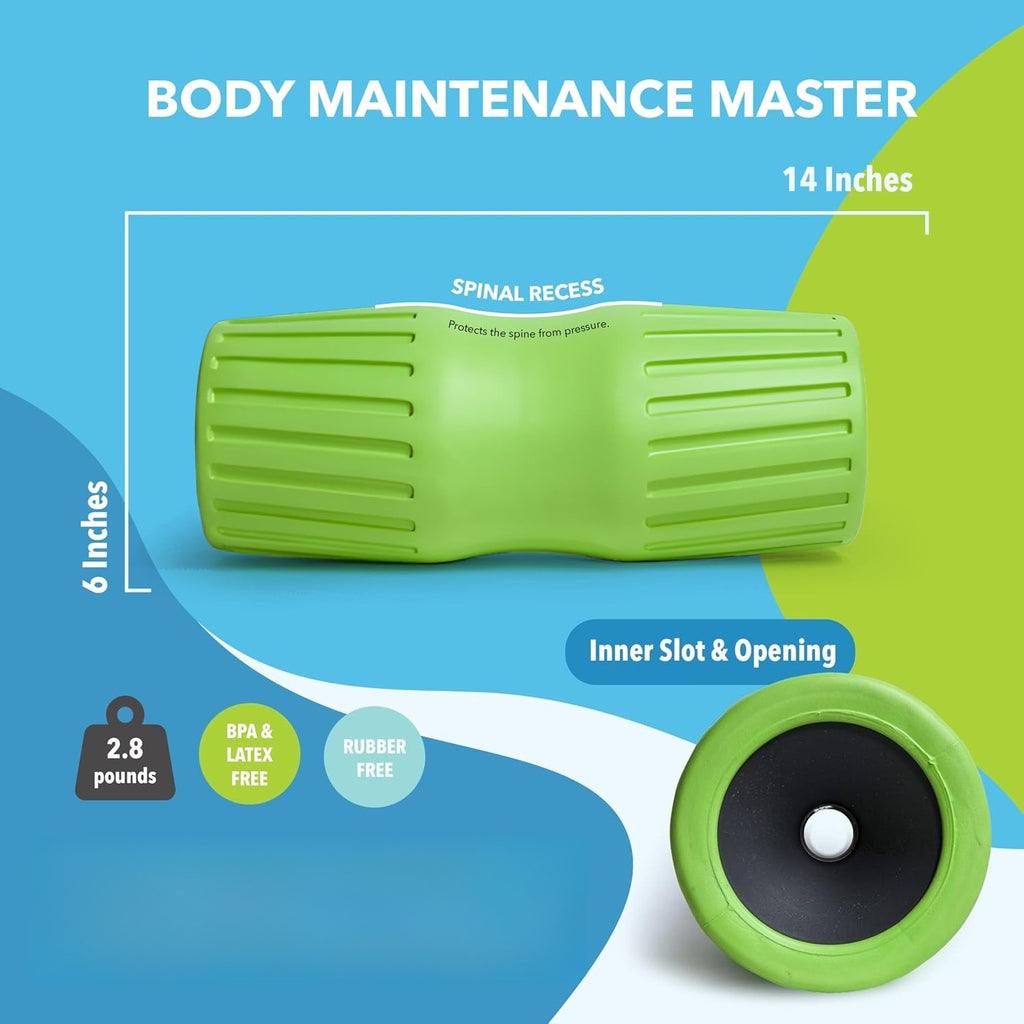 Extra Firm High‑Density Foam Roller
