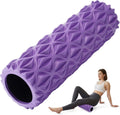 15" High‑Density Deep Tissue Foam Roller‑Purple