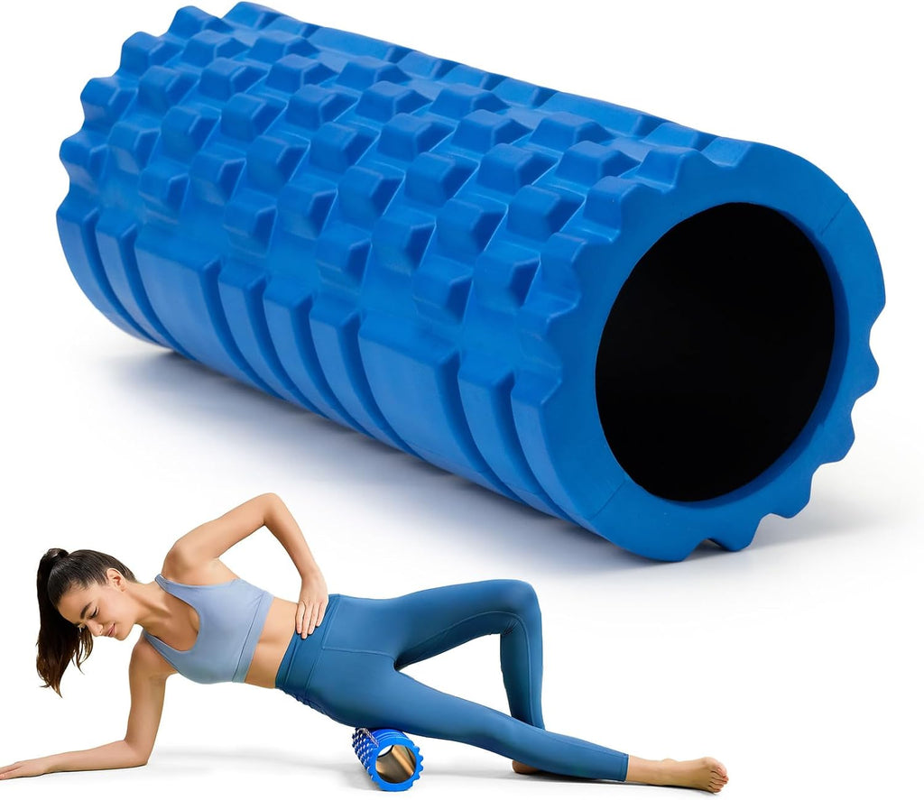 13" High‑Density Foam Roller‑Blue