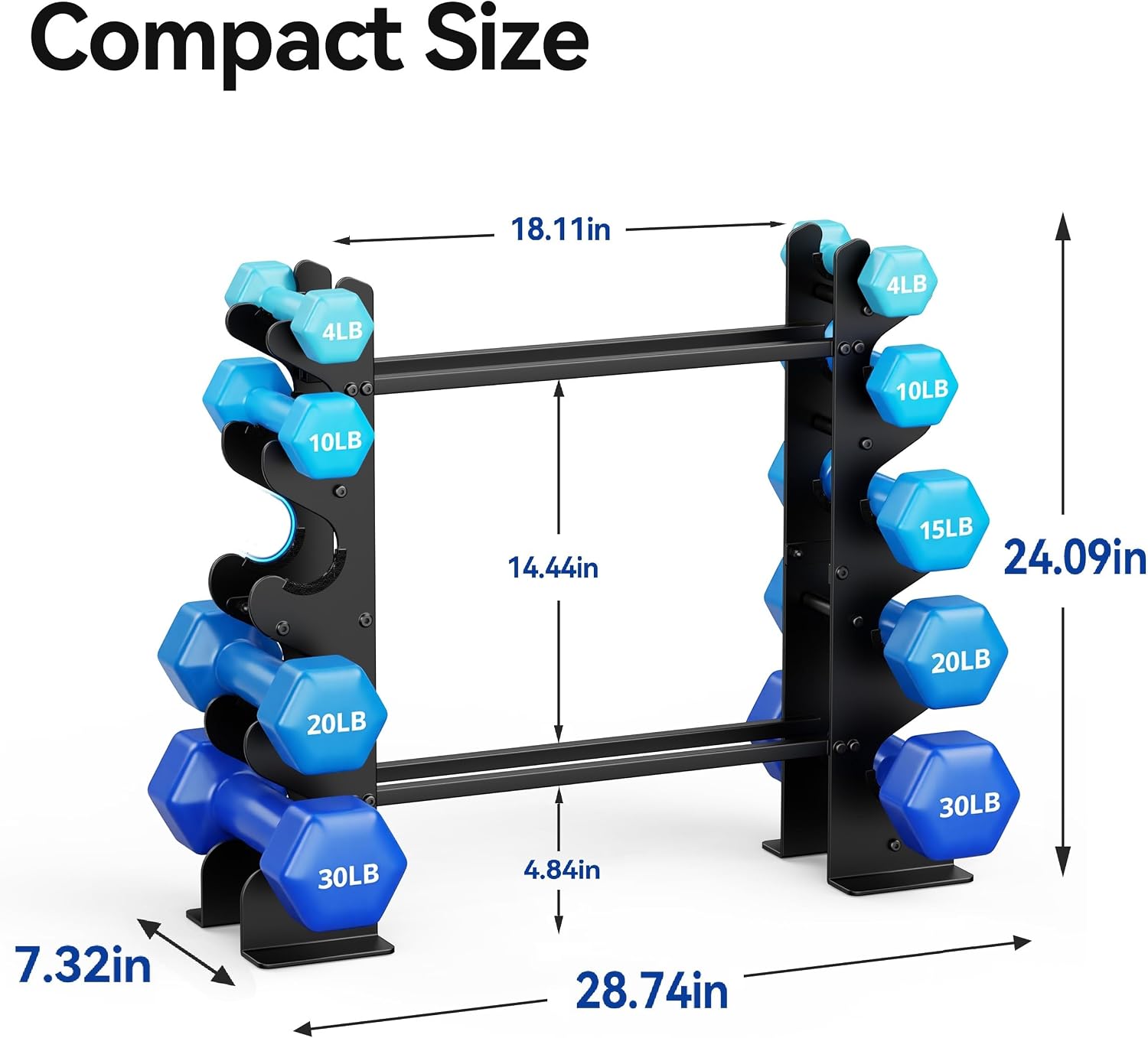 400LB Capacity, Rack Only