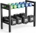 2‑Tier Adjustable Dumbbell Rack‑Rack Only