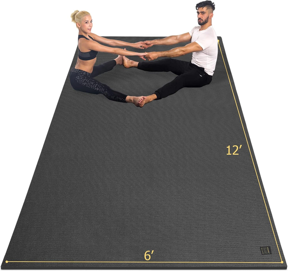7mm Extra‑Large Non‑Slip Home Gym Exercise Mat