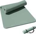 7mm Extra‑Wide Yoga Mat 72" x 32" with Carry Strap